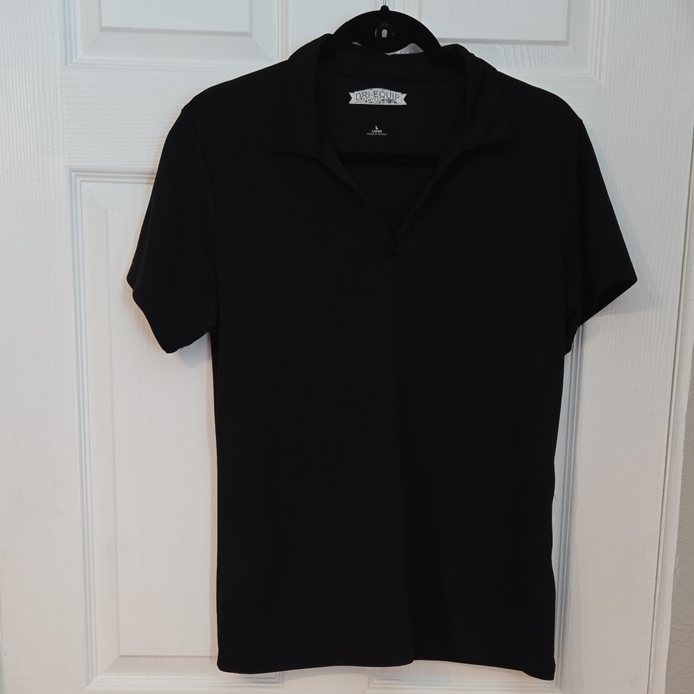 Classic Black Short Sleeve Polo